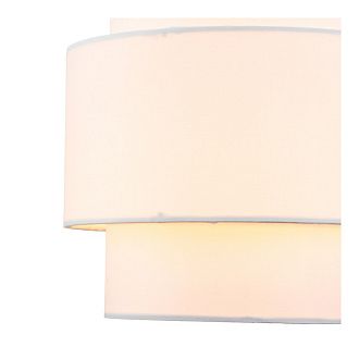 Настенный светильник 200*270*236 мм, 1*E27 белый Indigo Zemfira V000348, 13018/1W White