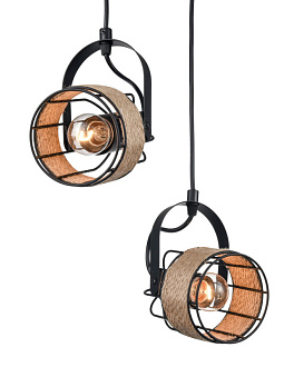 Подвесной светильник  28*171 см, 3*E27 черный Vele Luce Extra VL6472P13