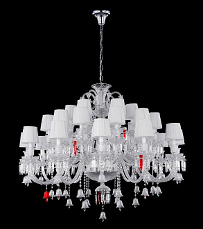 Люстра 125 см, Crystal Lux PRINCESS SP30 Хром