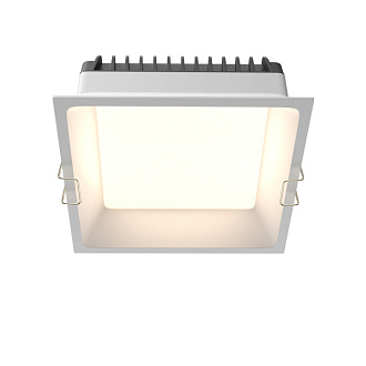 Светильник 15 см, 18W, 3000-6000K, DL056-18W3-4-6K-W, белый, вр 13,8*13,8 см