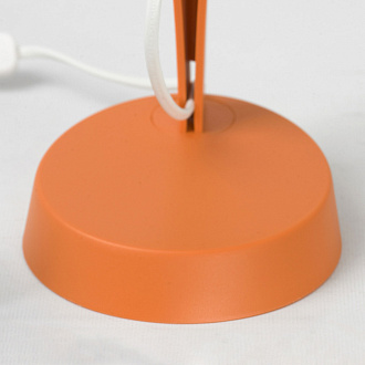 Настольная лампа 16*13*37 см, 1*E14*25W Lussole Union LSP-0670 оранжевый