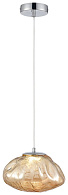 Светильник подвесной Wertmark Isola WE219.01.143, 20*20 см, хром