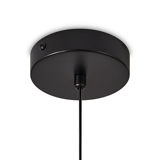 Подвесной светильник 12 см, Freya Acoustic FR5494PL-0GR, черный