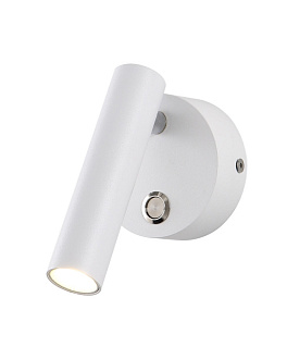Бра 8*8 см,  1*3W, 3000K, Crystal Lux CLT 211W WH Белый