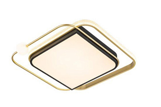 Накладной светильник 50*6 см , LED74W, 3000-6000К, Arte Lamp albireo A2658PL-58GO золотой