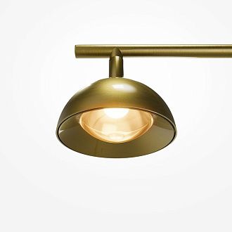 Торшер 30*24*215 см, LED*13W, 3000K, Maytoni Pikant MOD372FL-L10BS3K, латунный