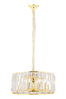 Люстра Ø530 x H240(1300), мм, 12*40W (480W), GOLDEN (Золото) NewRgy KJ059/550 GOLDEN