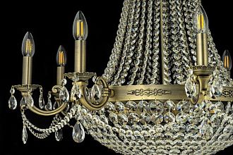 Люстра *81*75 см, 8*E14*40W, Dio D`arte Lodi Antique Lodi E 1.6.8.600 A, Бронза