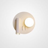 Бра SNOTRA WALL A Right 3000К 17*17*17 см, 2*LED*12W, 3000K, ImperiumLoft snotra-wall01, Белый