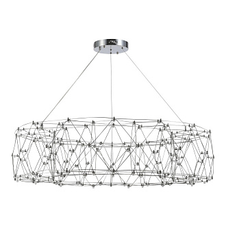 Подвесная люстра 120*26 см, LED, 72W, 4000К, ST-Luce sl6602 SL6602.103.72 хром