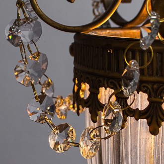 Потолочный светильник Arte lamp Schelenberg A4410PL-1SR латунь