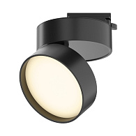 Трековый светильник 12*11 см, LED 18W 3000K Maytoni Technical ONDA TR007-1-18W3K-B-1 черный