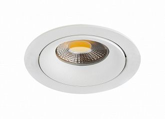 Встраиваемый светильник 9/8.5 см, GU10, IP20 Donolux DL18412/01TR White, белый