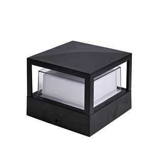 Уличный настенный светильник 16 см, 12W, 4000K, Arte Lamp Ulysses A8712AL-1BK, черный
