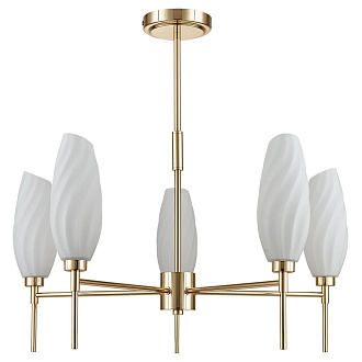Люстра *62*59 см, G9 5*40W, Lumion Shivon золотой, 6518/5C