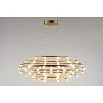 Подвесная люстра 100*40*70-360 см 60W, 3000K, Aployt Banzhamin APL.851.03.60, бронзовый