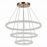 Люстра подвесная 80 см, 105W 3000 - 6500K ST LUCE AVANA SL6110.203.03 Золотистый