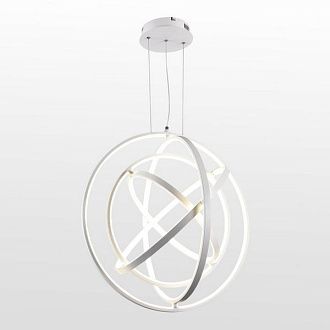 Подвесной светильник светодиодный 65 см, 180W, 3000K, Lussole Bradford LSP-7457, белый