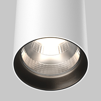 Подвесной светильник 7,5*7,5*13,5 см, LED, 20W, 4000К, Maytoni Technical Vol P100PL-20W4K-W белый