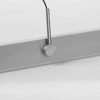 Линейно-подвесной светильник 120*35 см, 1*led*39W 3000K Lussole Taylor LSP-7234 серый