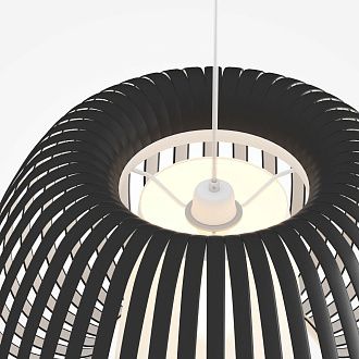 Подвесной светильник 50*40-332 см, 1*E27*60W, K, Maytoni Kirigami MOD409PL-01B, Черный