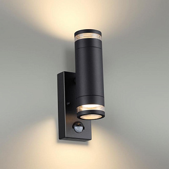 Светильник 22 см, Odeon Light MOTTO 6605/2W, черный