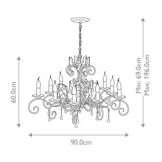 Люстра Elstead Interior, Арт. AML10-BRONZE