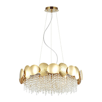 Люстра Odeon Light Ulla 4636/6, диаметр 60 см, золото