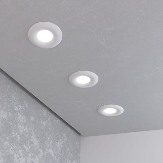 Встраиваемый точечный светильник 123 MR16 белый Elektrostandard, вр 6,8 см