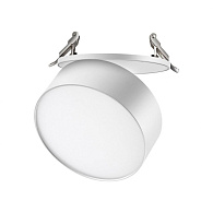 LED светильник 14 см, 24W, 4000K, Novotech Prometa 358752, белый, вр 11,5 см