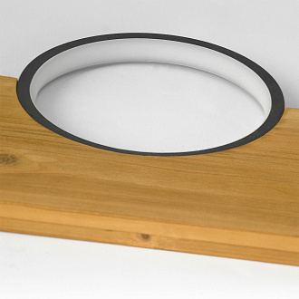 Торшер 30 см, LED 20W,  4000 K,  Lussole MODESTO LSP-0905 коричневый