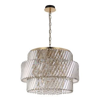 Подвесная люстра *55*170 см, 12*E14*40W, ST-Luce RITZ SL6138.303.12, латунный