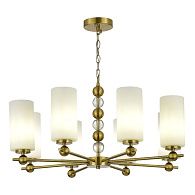 Подвесная люстра *75*99 см, 8*E27, 320W, ST-Luce Aurora SL2003.303.08, латунный