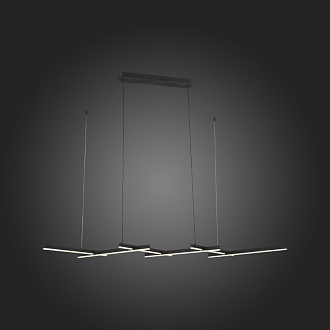 Люстра подвесная 112*82 см, 84W 4000K ST LUCE BASONI SL394.403.06 Черный