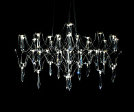 Светильник 63 см, 18W, 3000-6000K, Kink Light 07882-63,02(21), хром