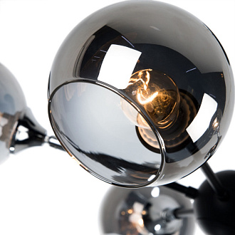 Люстра потолочная Arte Lamp Brooke A2708PL-5BK, диаметр 75 см, черный