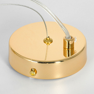 Люстра подвесная Lussole LSP-8778, 60*70 см, блестящее золото