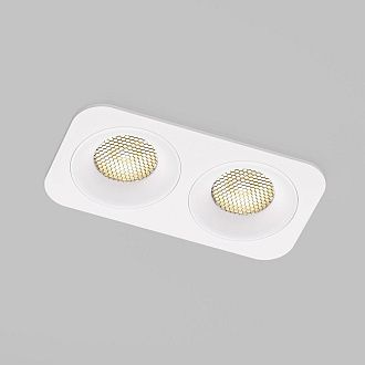 Светильник встраиваемый Tetro 20W 3000K белый IP44 15277/LED Elektrostandard  4690389217906, a071314