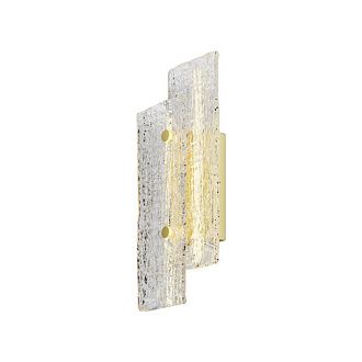 Настенный светильник 41 см, 7W, 2700-4000K, Maytoni Frostum MOD439WL-L7BSK, латунь