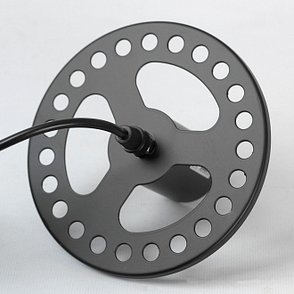 Подвесной светильник 15*35/150 см, 1*E27*40W Lussole Miller LSP-8925 черный