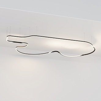 Радиусный профиль ALM-3535R-B-EX-90°-1.5M 3,5*3,5*118,75 см, Maytoni Led Strip черный