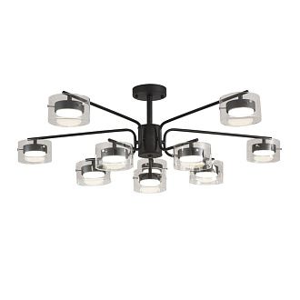 Светильник потолочный *98*29-29 см, 10*GX53 LED*7W, Lumion Natalina LUM8349/10C, черный