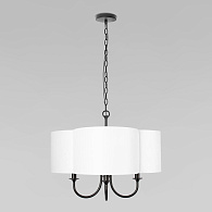 Подвесной светильник 59*59*59/143 см, 4*E14 LOFT IT Silence 10303P Black черный
