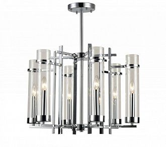 Подвесная люстра Arte Lamp A1688LM-6CC хром, диаметр 61 см