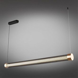 Линейный светильник 126,5*9*50-130 см 29W, 3000K, Aployt Meri APL.657.03.29, черный