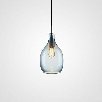 Подвесной светильник LOVISA A Blue 23*23*49 см, 1*E27*60W, ImperiumLoft LOVISA01, Чёрный