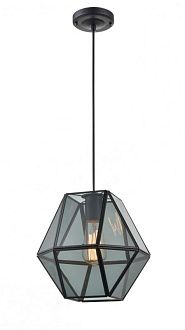 Подвесной светильник  25*147 см, 1*E27 матовый черный Vele Luce Bergamo VL5082P31