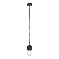 Светильник *10 см, 1*E27*40W, Loft It 10109 Dark grey Quill, Черный