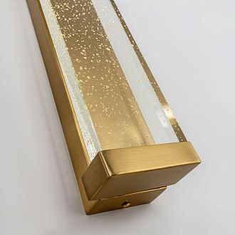 Настенный светильник 10*42 см, LED 12W 3000-6000K MODELUX ML.544.420 BS латунь