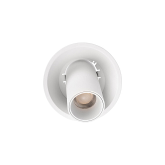Встраиваемый светильник 9*9 см, 1*LED*10W 4000K LOFT IT Lens 10322/A White белый, вр 8,5 см